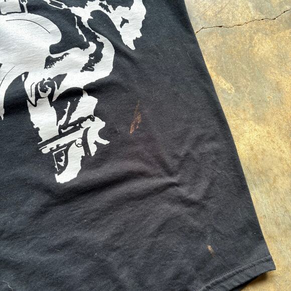 Vintage Y2K‎ Indie Metal Bushhog Su*cde T-shirt - Picture 2 of 4